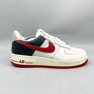 Nike Air Force 1 '07 Premium Chicago Pack Mens 12 Summit White Red Sneaker Shoes